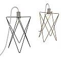 Industrial LOFT Table Lamp Iron Table Lamp 3d model
