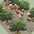 Modern Bazaar Country Bazaar 3d model