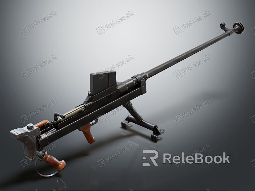 modern anti-tank gun anti-tank rifle model