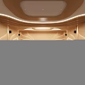 Modern Conference Room Interior With Comfortable Seats And Elegant Lighting Design