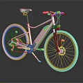 Modern Urban Bicycle With Sleek Frame Design Comfortable Seat And Large Wheels