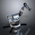 Modern Robot Arm Robot Arm Mechanical Arm Robot Arm Robot Head 3d model