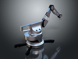 Modern Robot Arm Robot Arm Mechanical Arm Robot Arm Robot Head 3d model