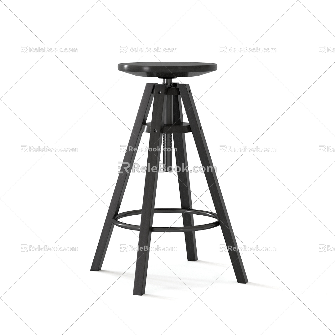 Highchair chair IKEA 3d model