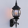 European-style wall lamp 3d model