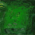 Rugged Cave Terrain Interior With Rocky Formations And Colorful Textures