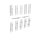 some weapons 3d model