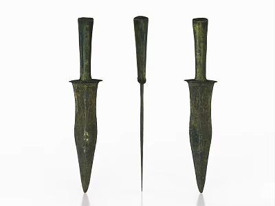 Bronze Sword Bronze Sword Bronze Ancient Sword Bronze Dagger 3d model