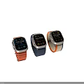 Assorted Smartwatch Designs Featuring Digital Time Displays And Colorful Straps