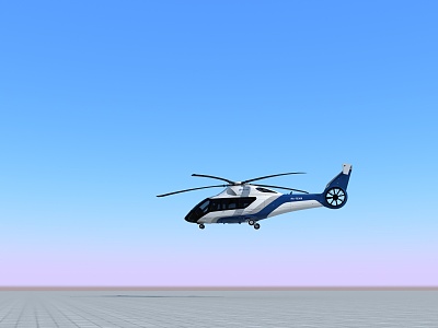 Helicopter 3d model