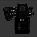 modern camera panasonic camera reflex camera slr camera 3d model