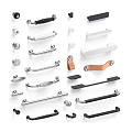 Modern handle 3d model