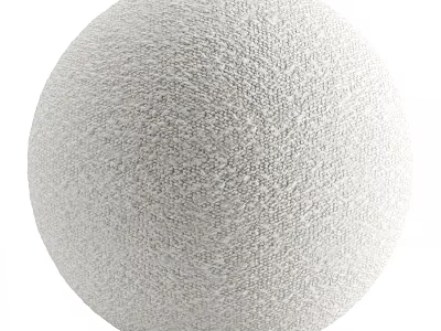 White Spherical Component With Detailed Textured Surface And Smooth Curved Design 3d model