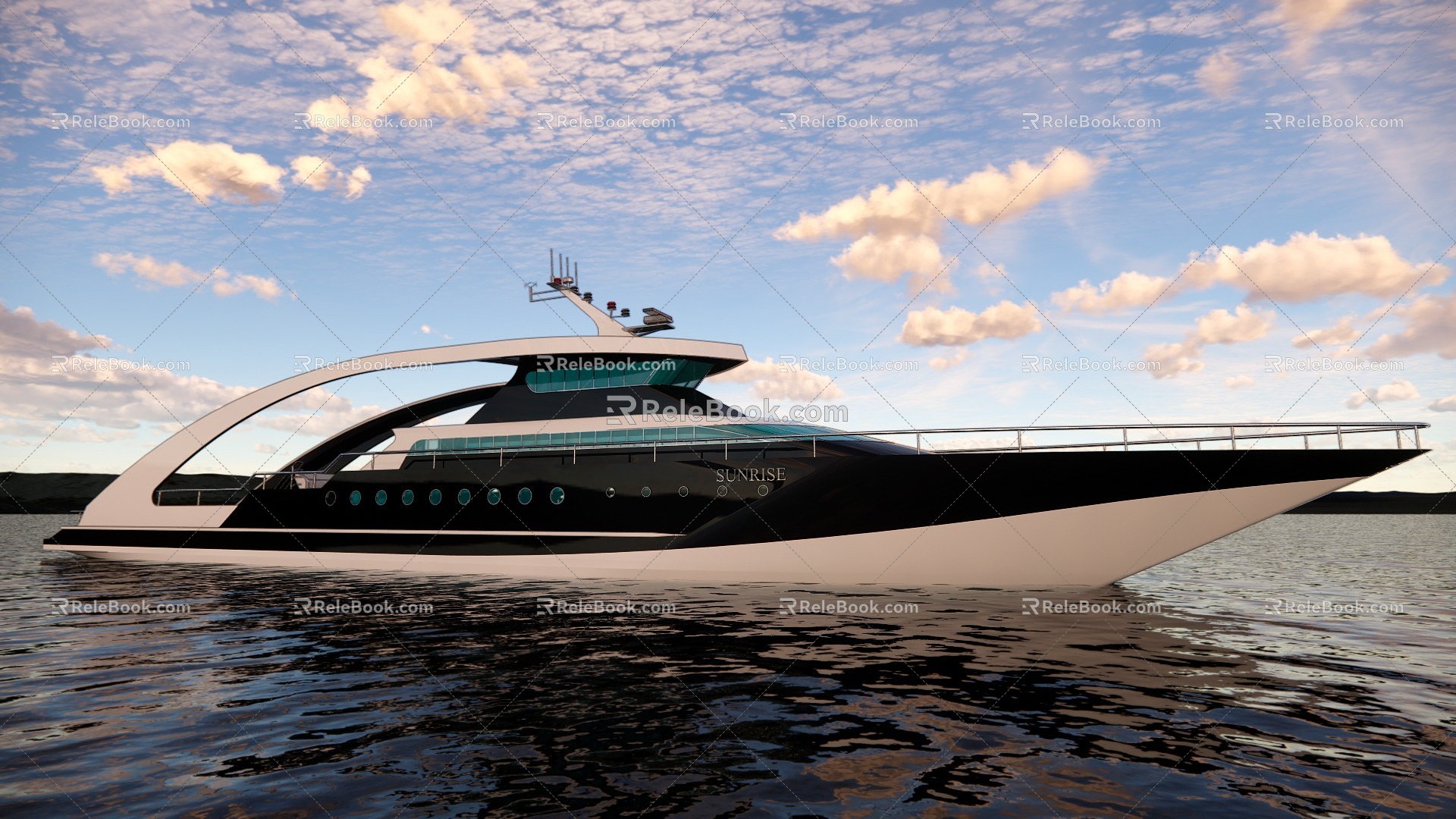 Luxury Yacht 3d model