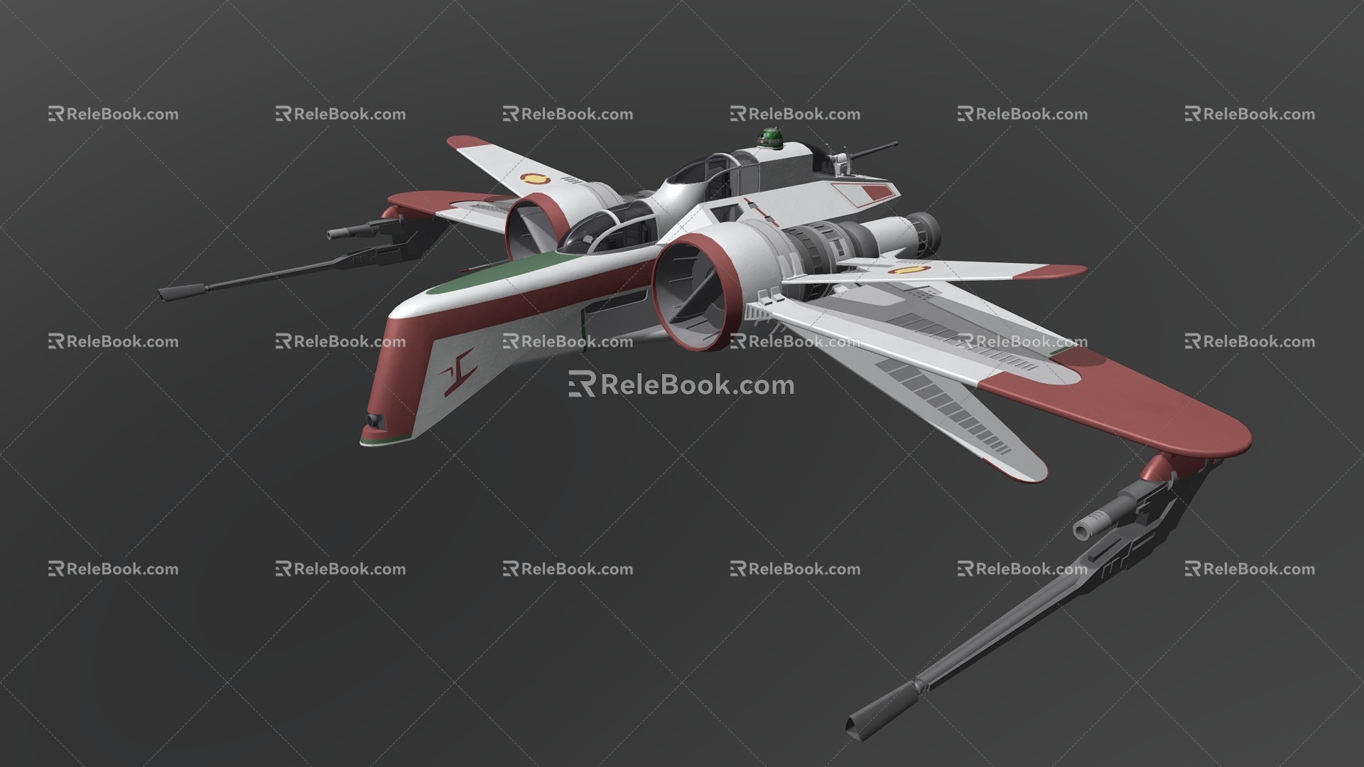 Modern Fighter Starfighter 3d model