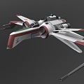 Modern Fighter Starfighter 3d model