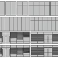Modern Casement Windows With Clear Glass Panels And Sleek Aluminum Frames Design