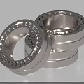 Industrial Equipment High Precision Steel Ball Bearings With Inner Outer Rings