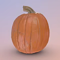 Fresh Ripe Orange Whole Pumpkin Perfect For Healthy Cooking And Baking