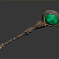 Scepter Ancient Scepter Cane Ancient Scepter Magic Scepter Metal Scepter Classical Scepter Magic Scepter 3d model