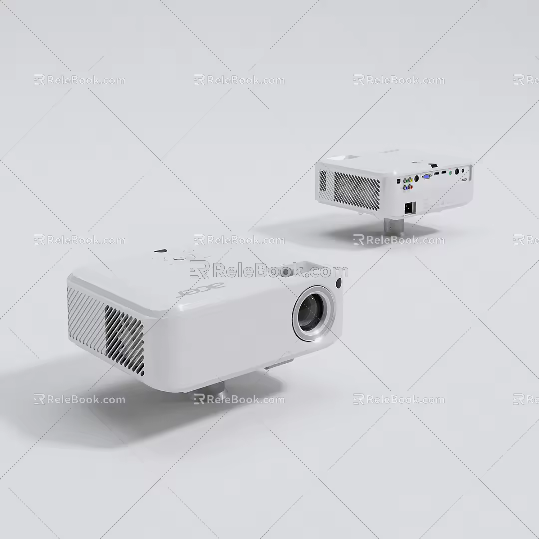 Modern Projector 3d model