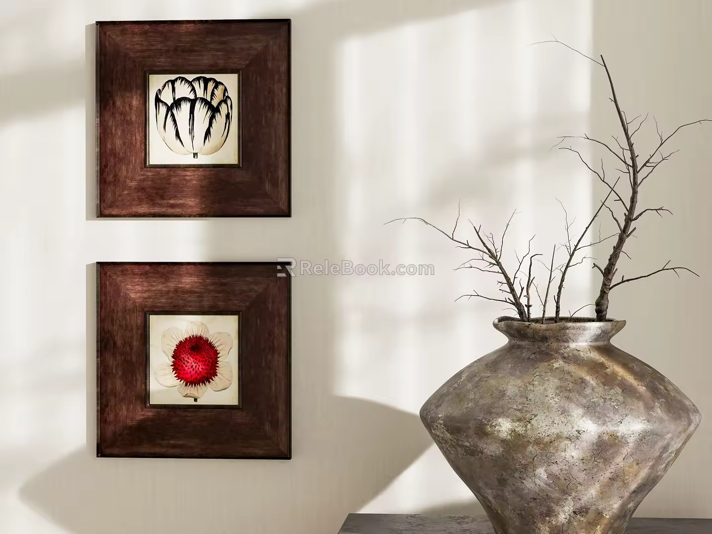 Hanging ornaments 3d model