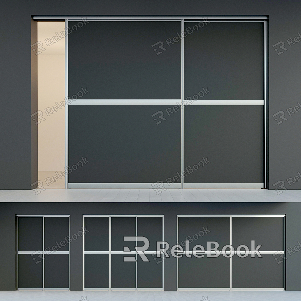 Modern sliding door model