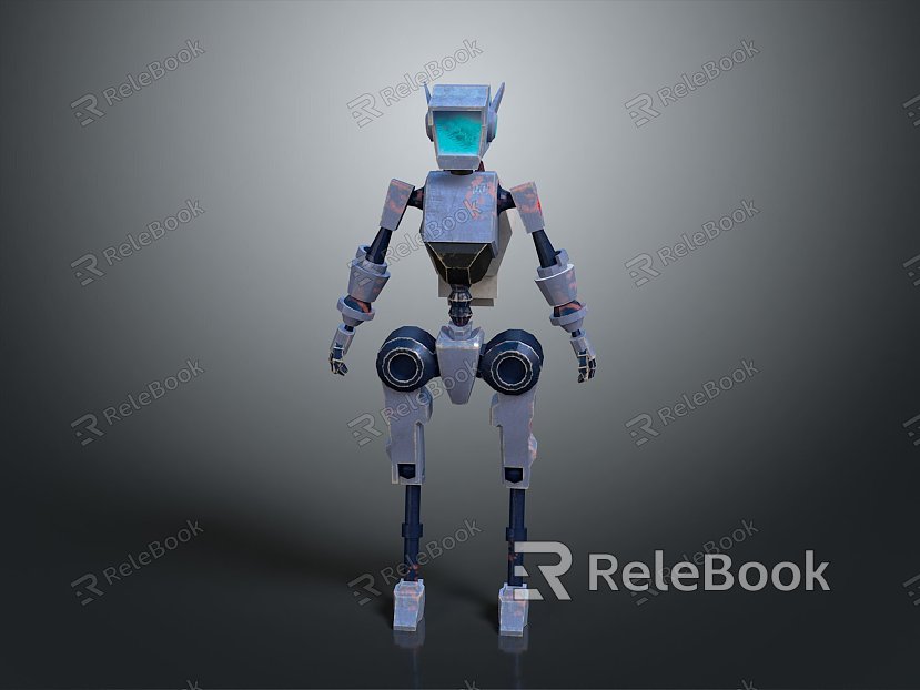 Robot Robot Assistant Small Robot Robot Butler Robot Butler Figure Game Figure model