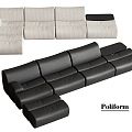 Modern Italian Multiplayer Sofa Corner Sofa Leather Sofa Sofa 3d model