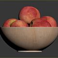 Modern Apple Red Fuji Apple Red General Apple Jinshuai Apple 3d model