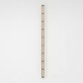 Modern Vertical Linear Gold Metal Wall Lamp For Home Interior Decoration