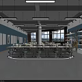 Modern Retail Store Interior With Mannequins Display Platforms And Stylish Lighting Design