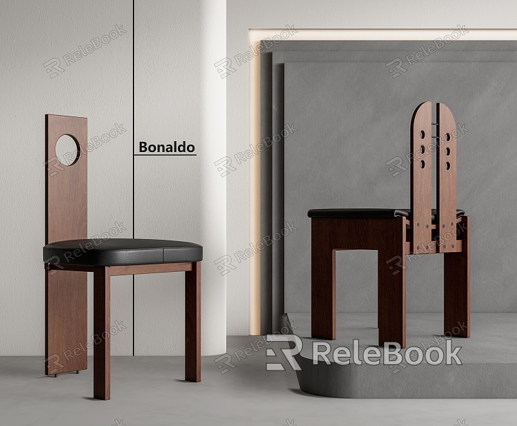 Bonaldo Middle Ancient Dining Chair model