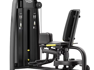 Commercial Fitness Equipment Seated Trainer Adjustable Workout Machine For Gym Use 3d model