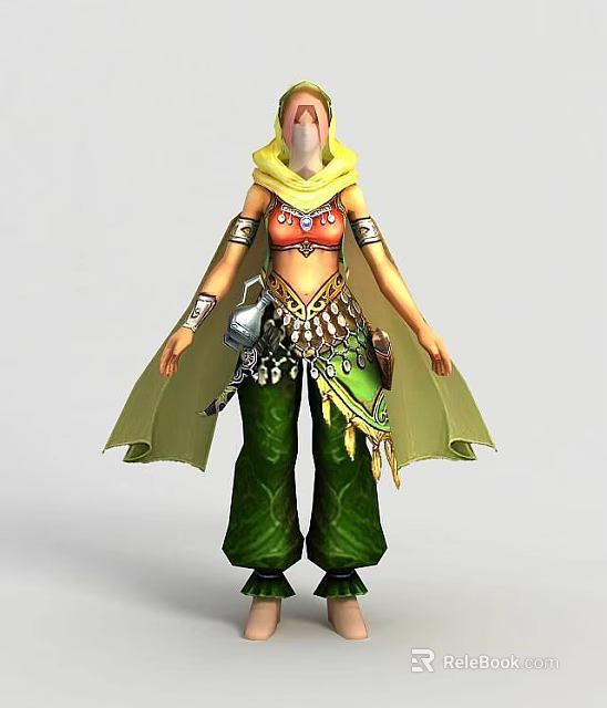 Tech Exhibition Hall Featuring Futuristic Interactive Displays And Virtual Character Models 3d model