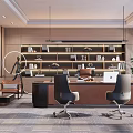 The Modern Office 3d model