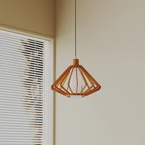 Modern chandelier 3d model