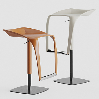 Modern Bar Stool 3d model