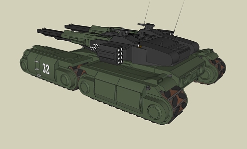 Mammox Tank 3d model