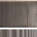 Modern Dark Wooden Wall Panel Design With Vertical Stripes And Spliced Texture