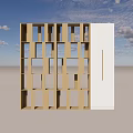 Modular Wooden Structural Components With Lattice Grid Design And Interlocking Panels
