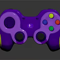 Modern Gamepad Wireless Gamepad Game Console Accessories Handle 3d model
