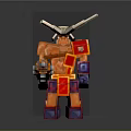 Mech Warrior Mech Soldier Machine Battlearm Mechanical Battlearm Machine Fighter Robot 3d model