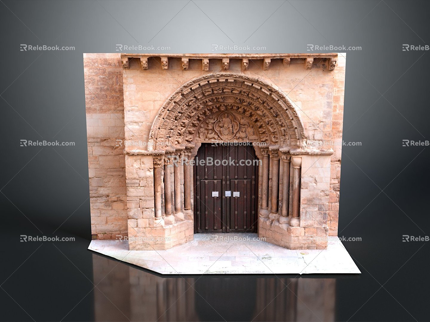 Ancient Building Door Ancient Building Door Chinese Style Door Antique Door Classical Door Chinese Style Door Chinese Style Entrance Traditional Door 3d model