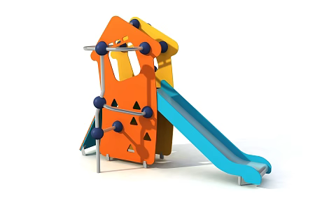 Amusement slide 3d model