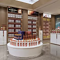 Liquor Store Storefront Design With Traditional Chinese Elements Illuminated Signage And Window Displays