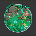 Game Environment Game Scene Fairy Tale Scene Fairy Tale Magic Scene Magic Item Fantasy Scene 3d model