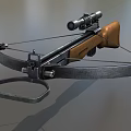 Crossbow Forest Eagle Crossbow Mechanical Crossbow Low Face Number Low Model Simple Model Game Sub-era Film and Television Level Super Realism 3d model