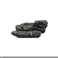 Natural Stacked Rocks In Natural Scene With Rough Surface And Textured Details