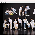 Multiple People Including Adults and Children in Interactive Standing Poses 3d model